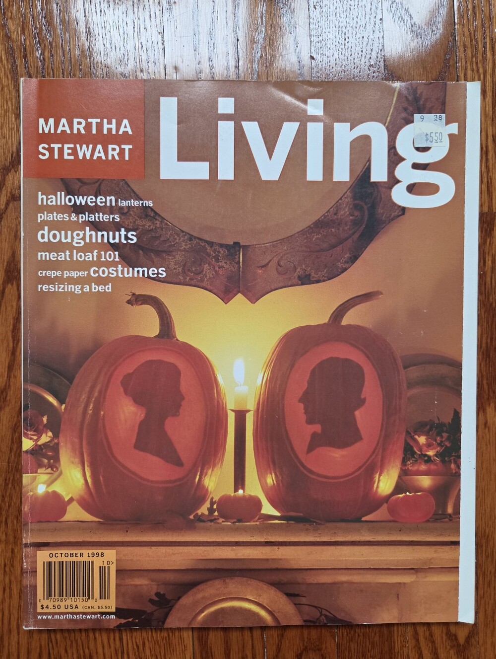 Martha Stewart Living Magazine, October 1998.